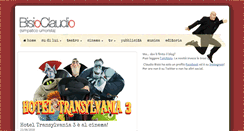 Desktop Screenshot of claudiobisio.it